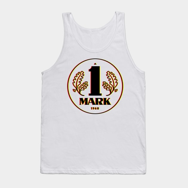 Ostmark 3D black red gold Tank Top by GetThatCar